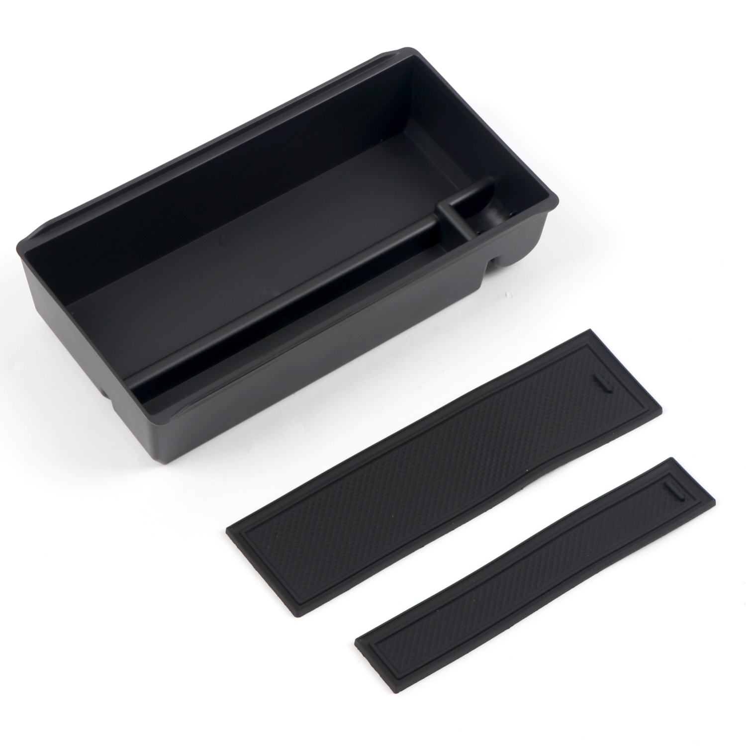 Toyota Land Cruiser J300 Center Console Organizer Tray - Zoomed image showing craftsmanship