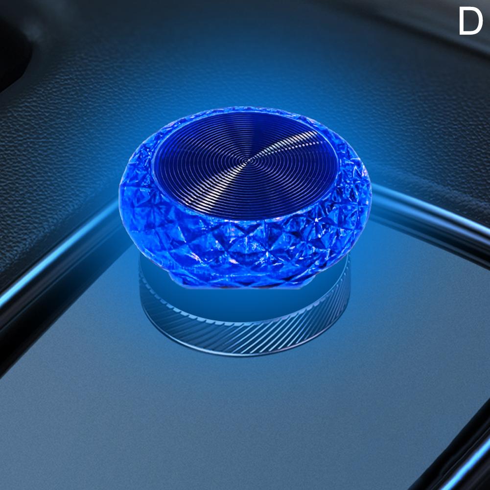 Car USB Ambient LED Lights Portable Mini Atmosphere Lamp - Detailed surface texture up close