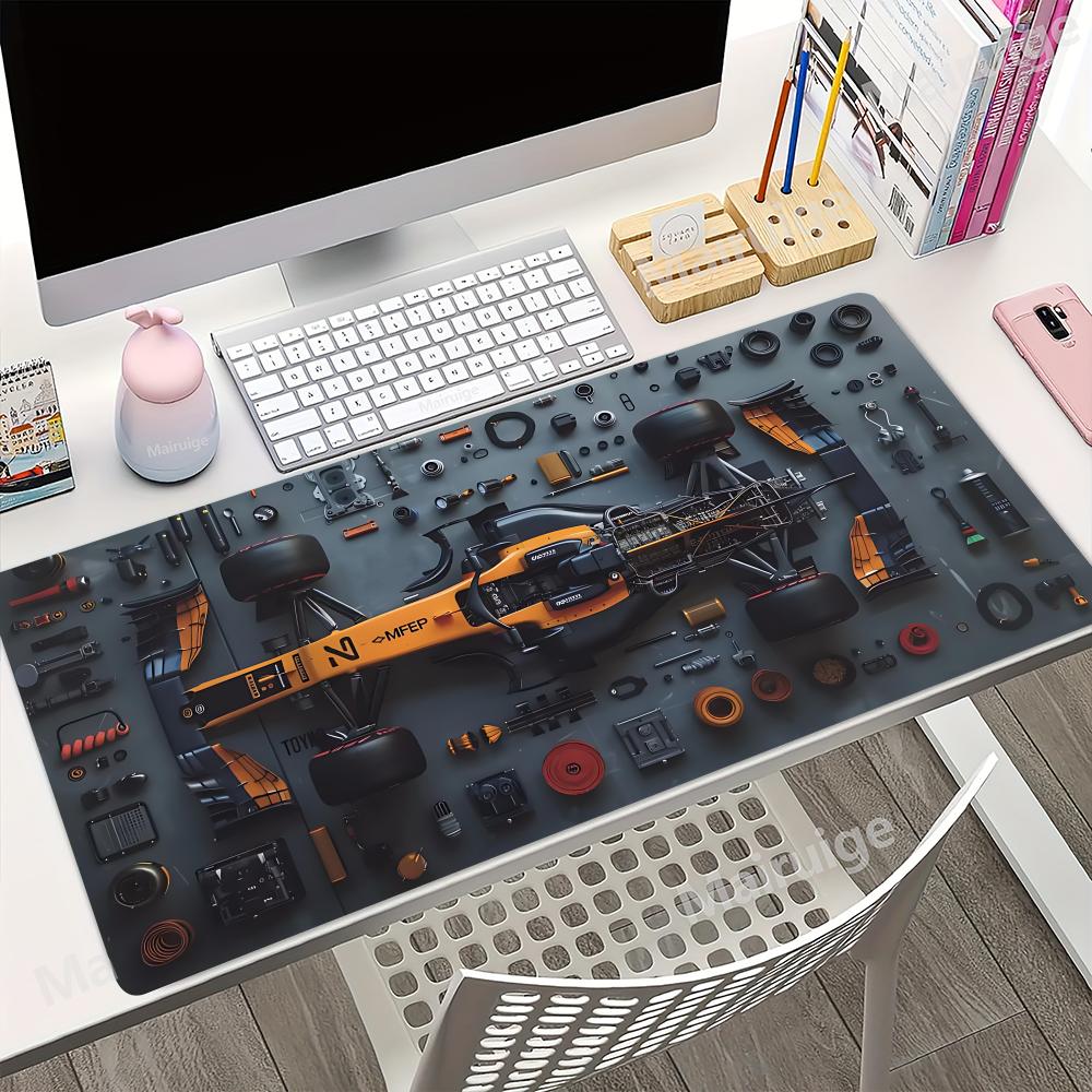 Racing car parts desktop desk protector mouse pad