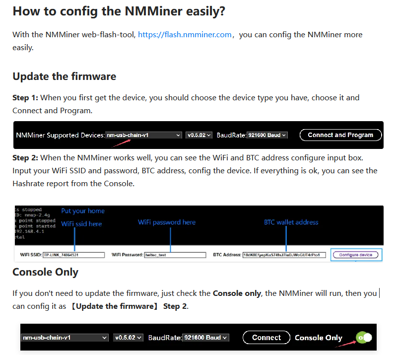 Included accessories for NerdMiner V2