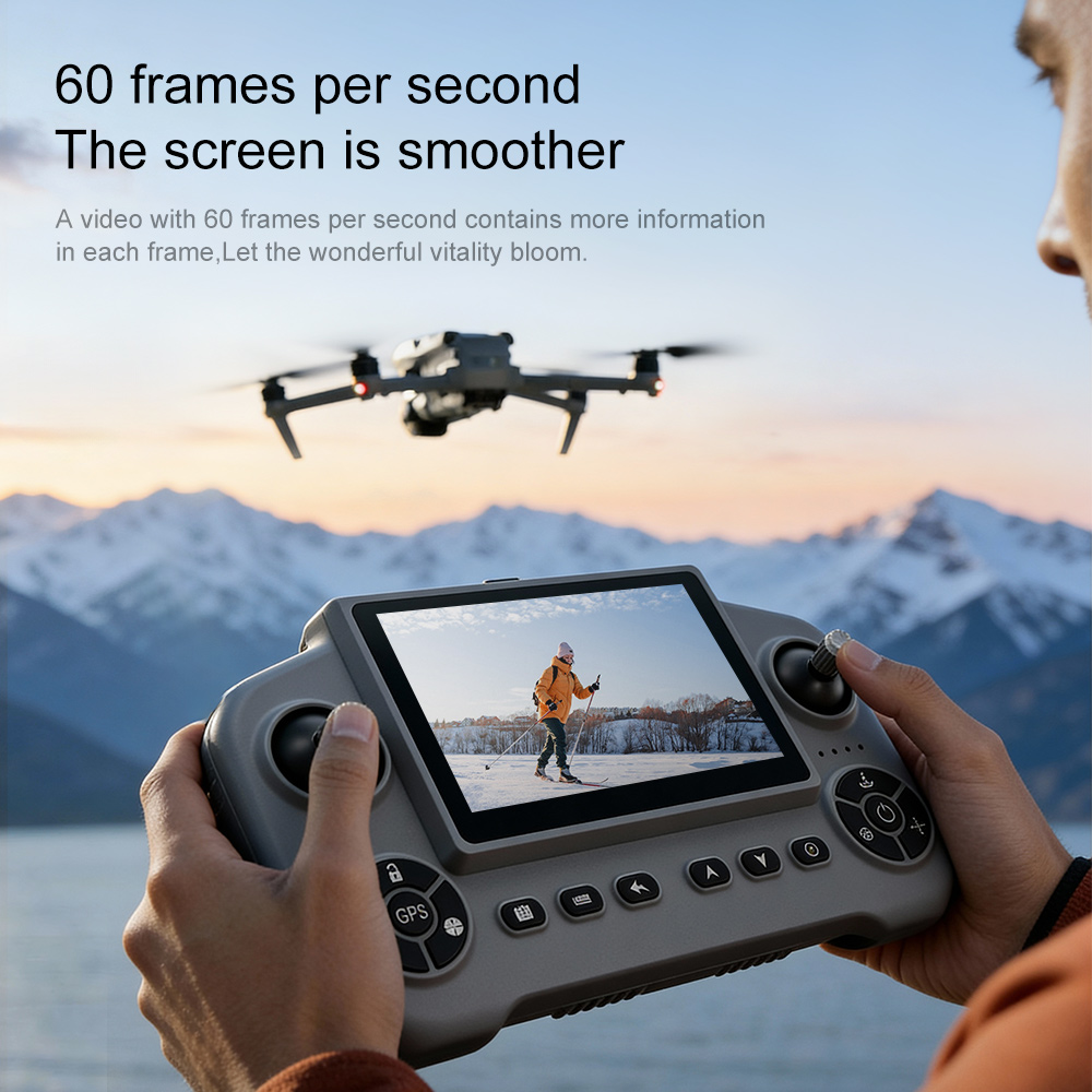 8K GPS Drone with Camera Brushless Laser Obstacle Avoidance - Image highlighting product features