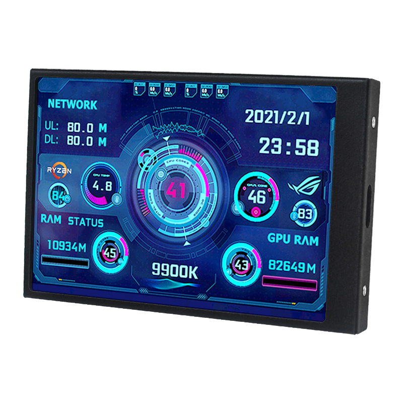 TURZX 5 inch ips type c secondary computer monitor