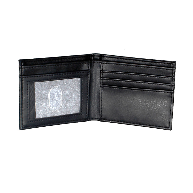 Mens Designer Wallet High Quality Leather Purse 2242 - Zoomed image showing craftsmanship
