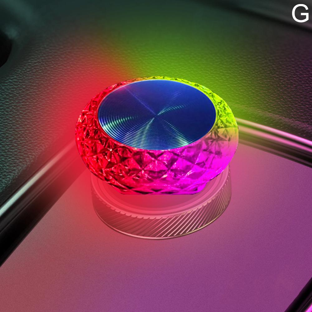 Car USB Ambient LED Lights Portable Mini Atmosphere Lamp - Seamless finish and edge detailing