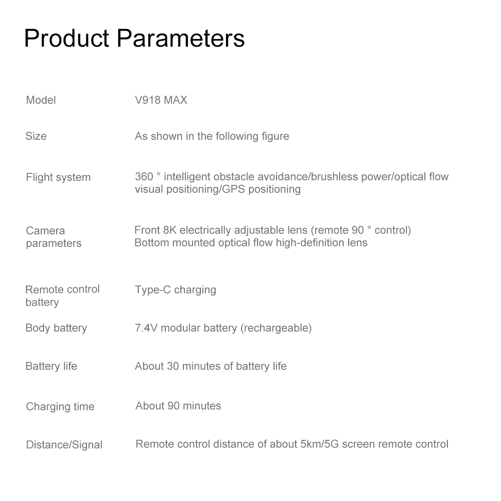 8K GPS Drone with Camera Brushless Laser Obstacle Avoidance - Seamless finish and edge detailing