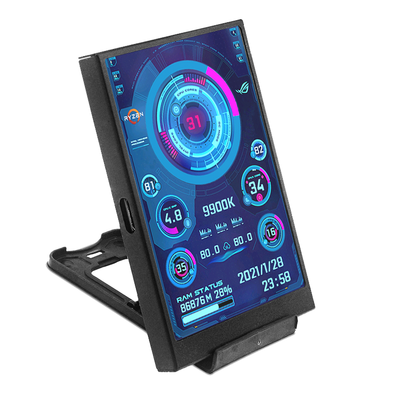 TURZX 3.5 inch ips type c secondary screen parameters