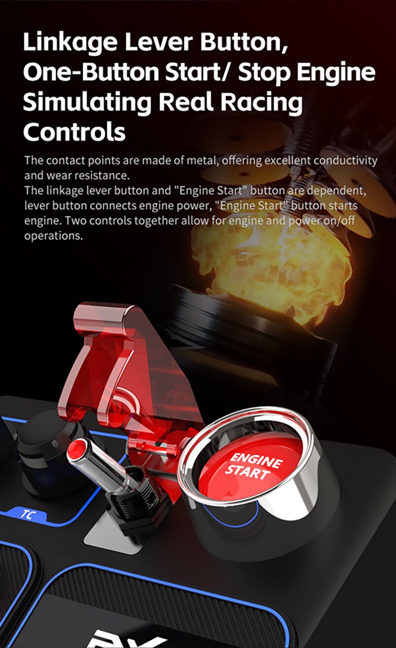 Programmable Control Box with 30 Buttons and RGB for PC - Lifestyle shot of the product