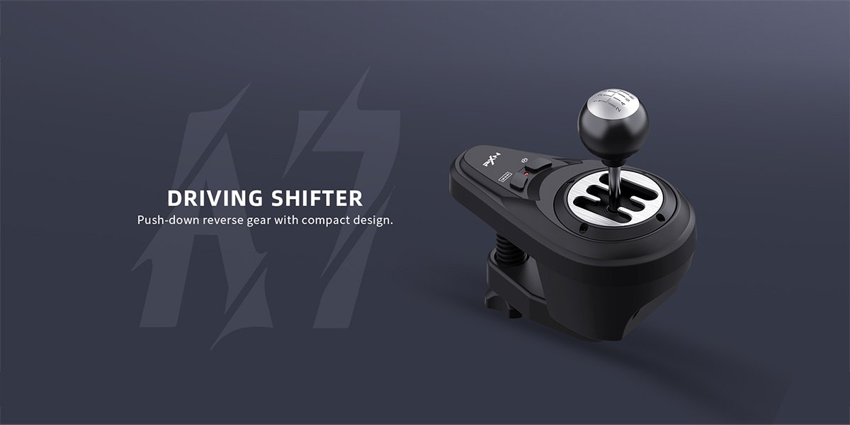 PXN-A7 Manual Gear Shifter for Racing Wheels - High-quality product image