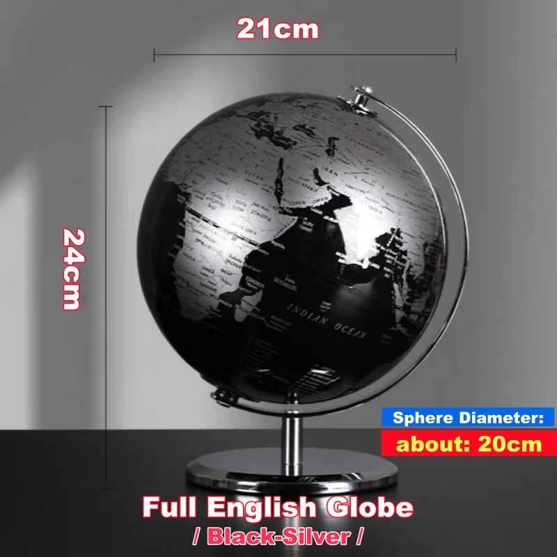 Desktop geography world globe for living room decoration