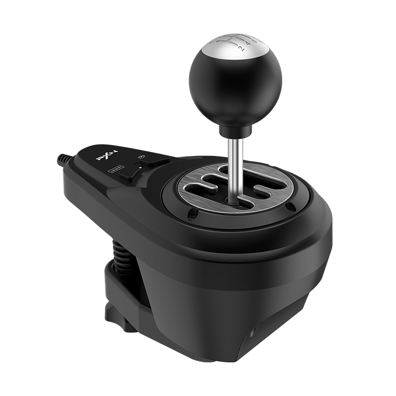 PXN-A7 Manual Gear Shifter for Racing Wheels - Angle view of the product in use