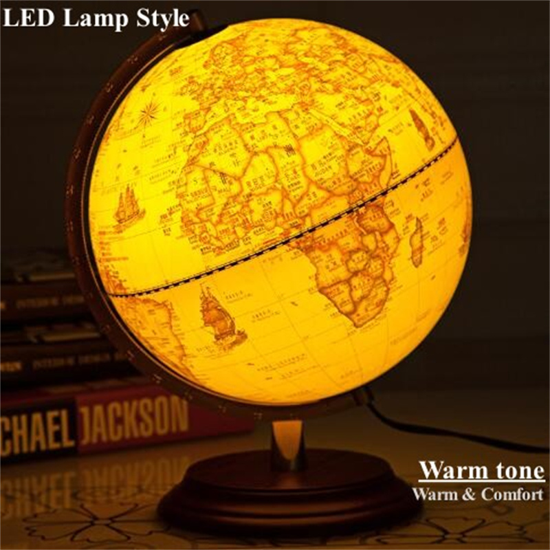 High-definition printed waterproof world globe