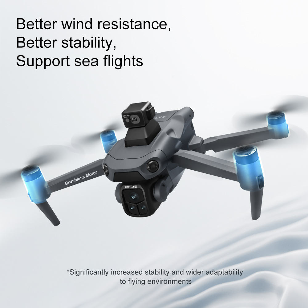 8K GPS Drone with Camera Brushless Laser Obstacle Avoidance - Front-facing product display