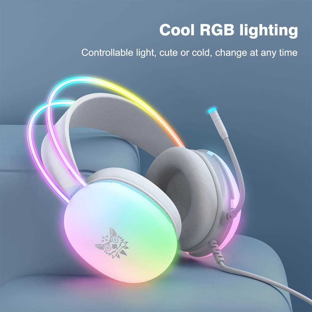 Omnidirectional noise canceling microphone on headset