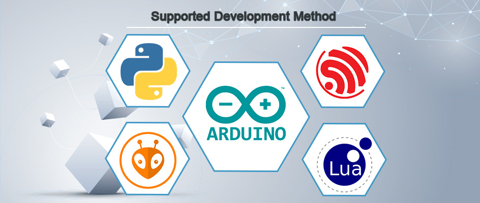 Supported development methods for the board