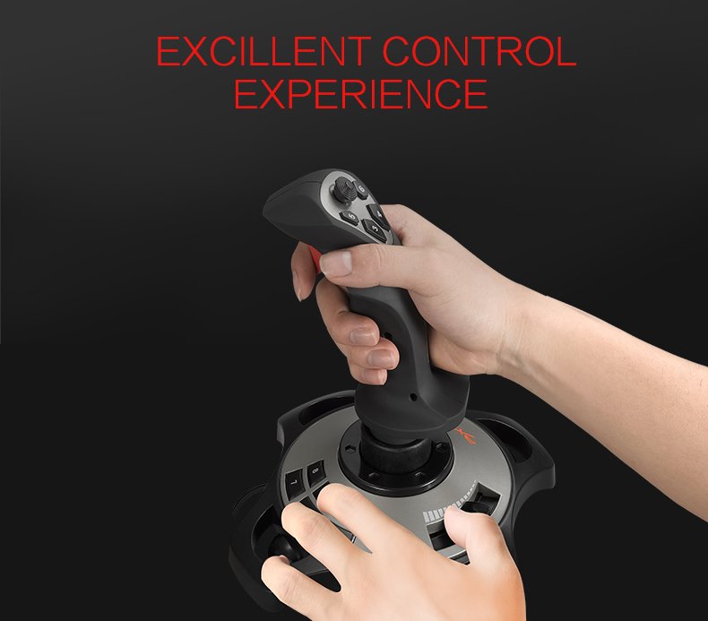 Flight Controller Simulator for PC Gaming - Elegant design displayed