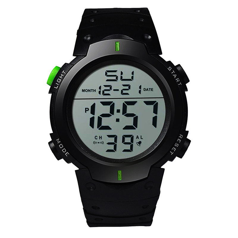 Mens Waterproof Sports Fitness Digital Watch - Lifestyle shot of the product