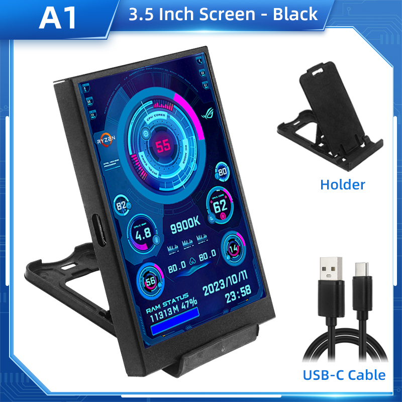 Packing list A2 with 3.5 inch usbc ips screen