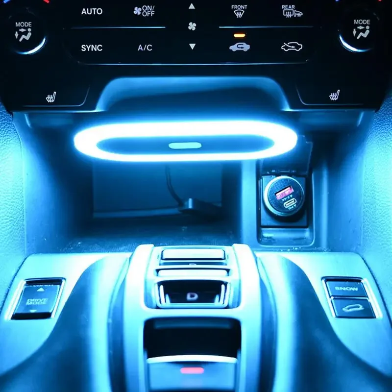 Rechargeable LED Car Reading Lights Interior Ambient Lighting - Zoomed image showing craftsmanship
