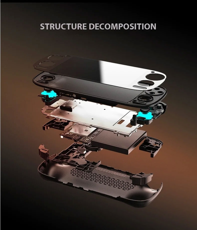 Retroid Pocket 5 Handheld Game Console 5.5 inch AMOLED - picture 8