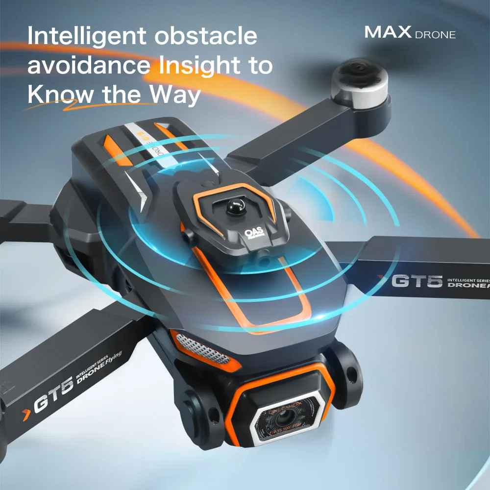 Xioami 4K Mini Drone with Camera Obstacle Avoidance RC Quadcopter - Side view of the item