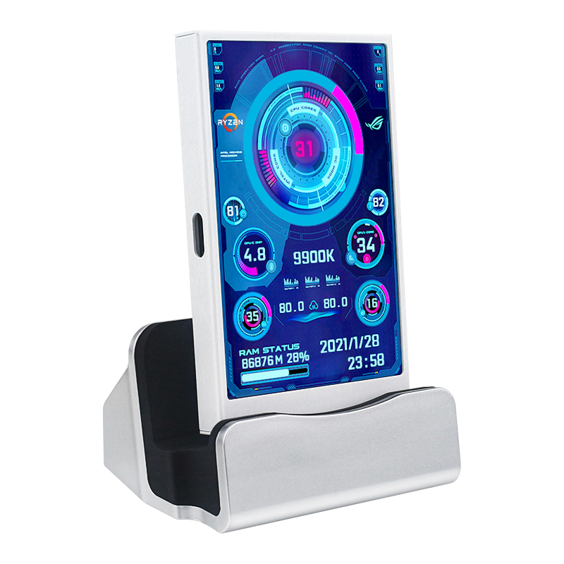 TURZX 5 inch ips type c secondary computer monitor
