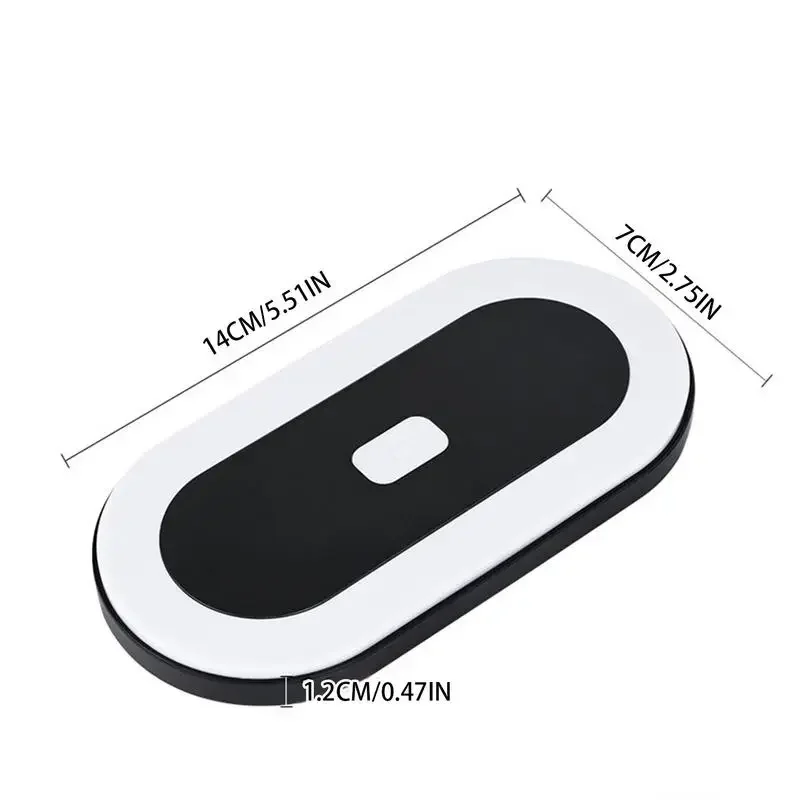 Rechargeable LED Car Reading Lights Interior Ambient Lighting - Angle view of the product in use