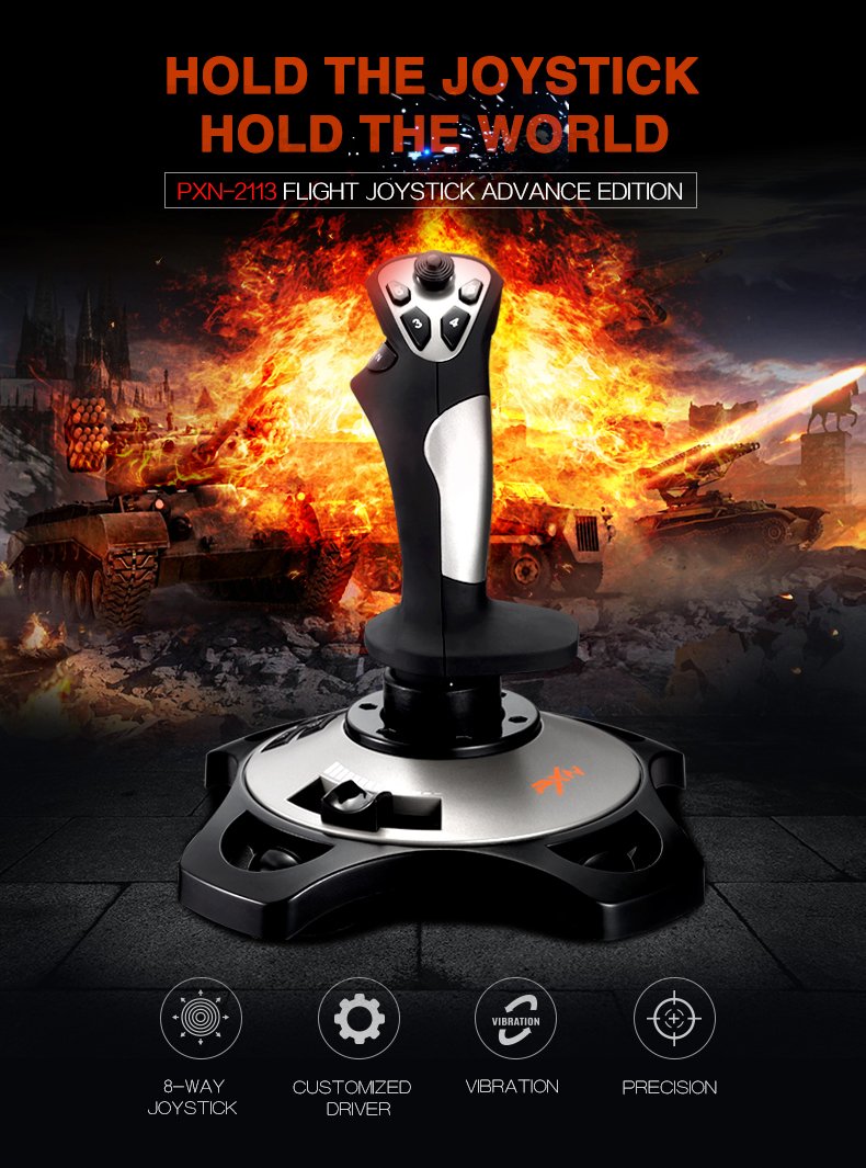 Flight Controller Simulator for PC Gaming - High-quality product image