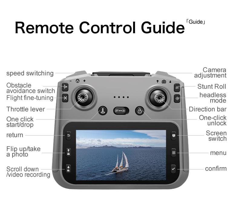 8K GPS Drone with Camera Professional RC Quadcopter - Modern style featured in daily use