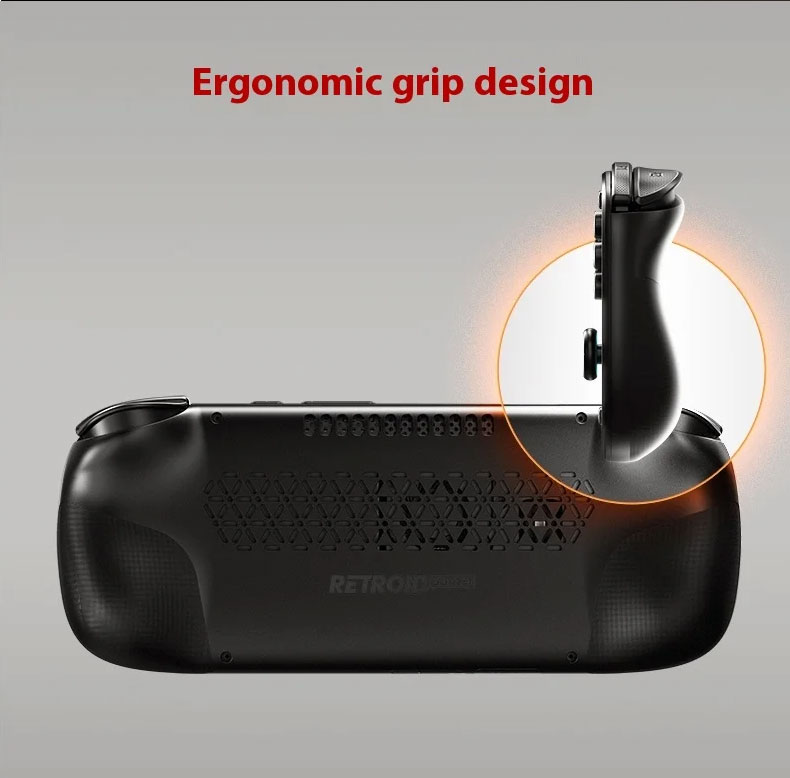 Retroid Pocket 5 Handheld Game Console 5.5 inch AMOLED - picture 2