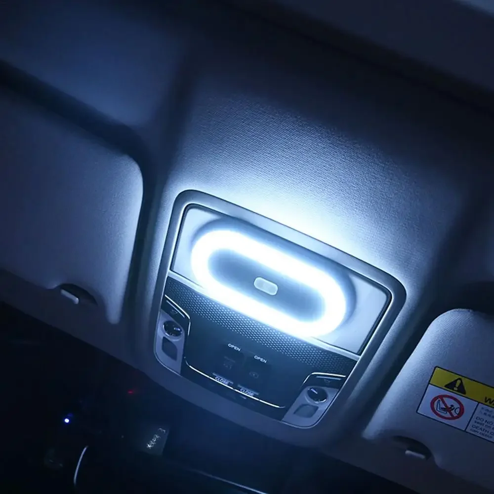 Rechargeable LED Car Reading Lights Interior Ambient Lighting - Lifestyle shot of the product