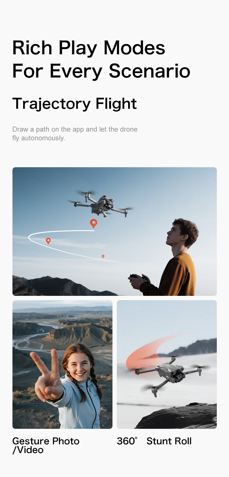 8K GPS Drone with Camera Professional RC Quadcopter - Detailed surface texture up close