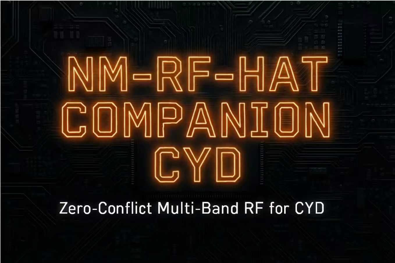 NM-RF-Hat Multi-Band RF Expansion Board for ESP32