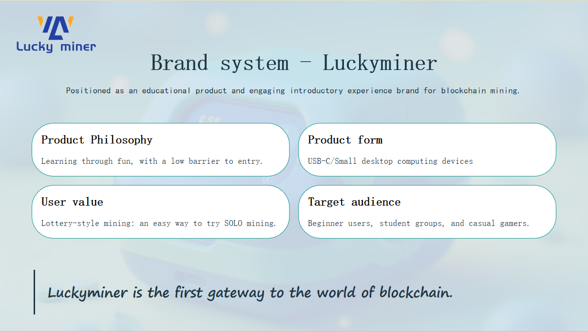 LuckyMiner LV02 crypto miner for desktop and home use