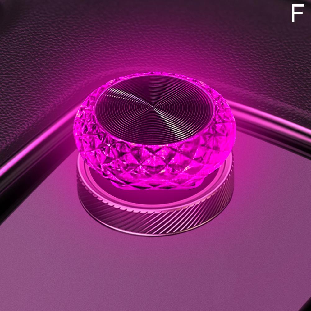 Car USB Ambient LED Lights Portable Mini Atmosphere Lamp - Durability emphasized through real-world setting