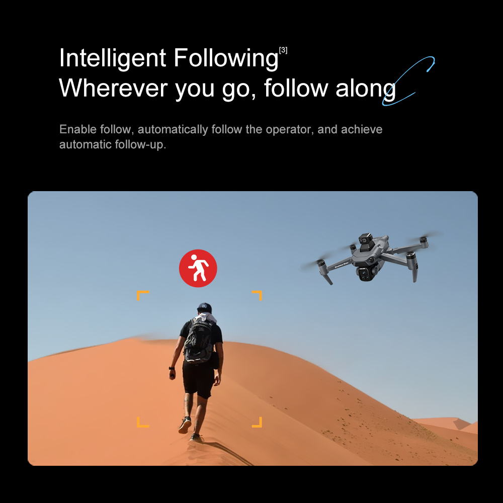 8K GPS Drone with Camera Brushless Laser Obstacle Avoidance - Smart functionality in action