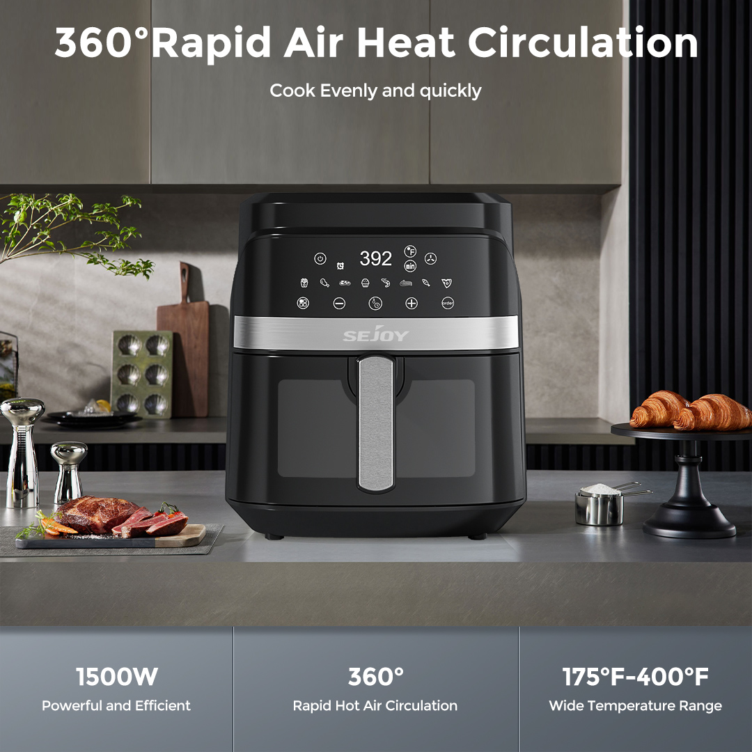Sejoy digital electric hot fryer oven control panel