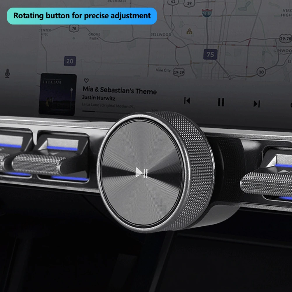 Wireless Car Steering Wheel Remote Control Media Player - Detailed view of the product