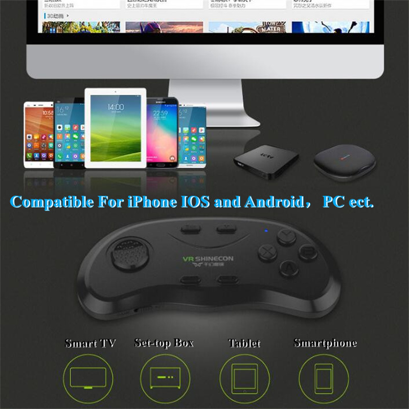 Wireless game joystick for VR headset