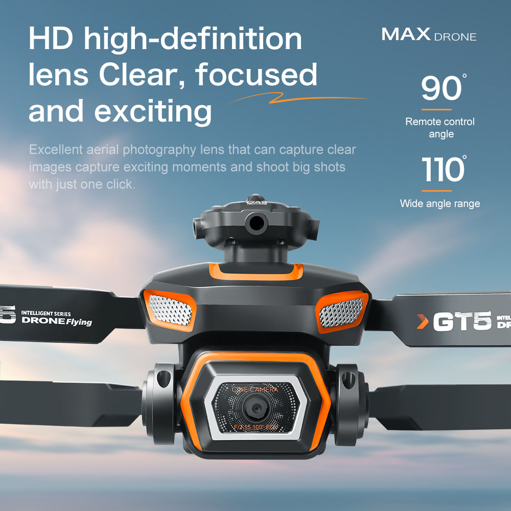 Xioami 4K Mini Drone with Camera Obstacle Avoidance RC Quadcopter - Angle view of the product in use