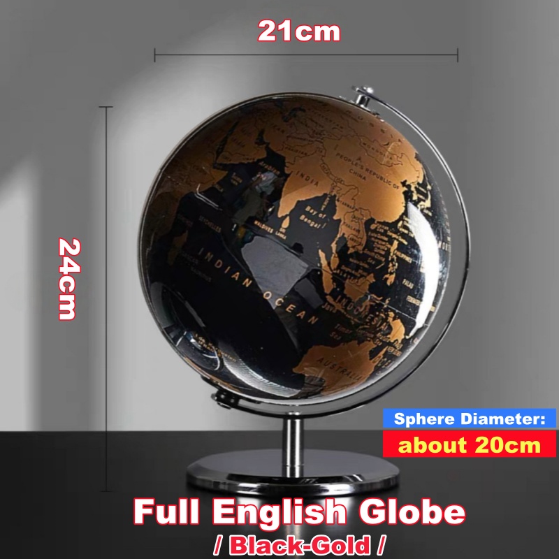 Light luxury craft globe for office or study room