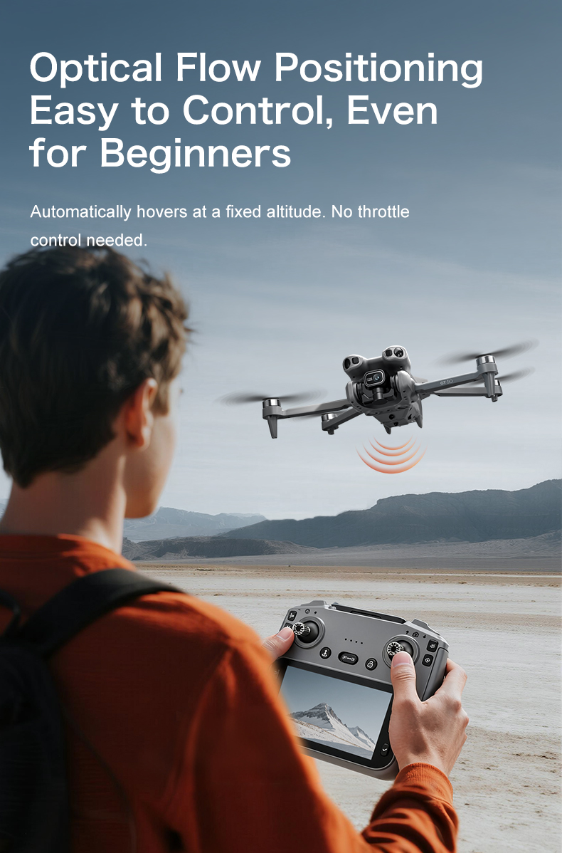8K GPS Drone with Camera Professional RC Quadcopter - Front-facing product display