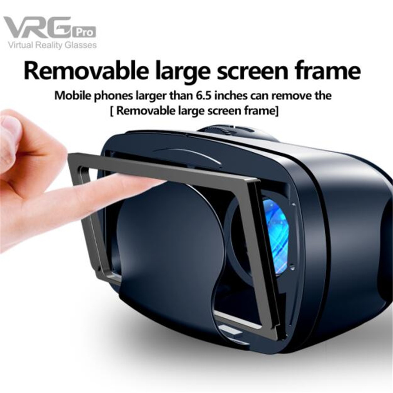 Virtual reality glasses for 360 degree immersive video