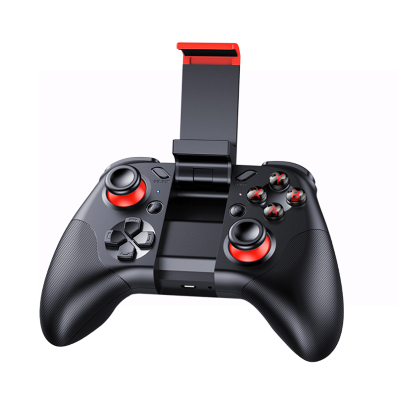 Wireless Bluetooth Mobile Game Controller for Phone PC TV - Compact design captured from top angle