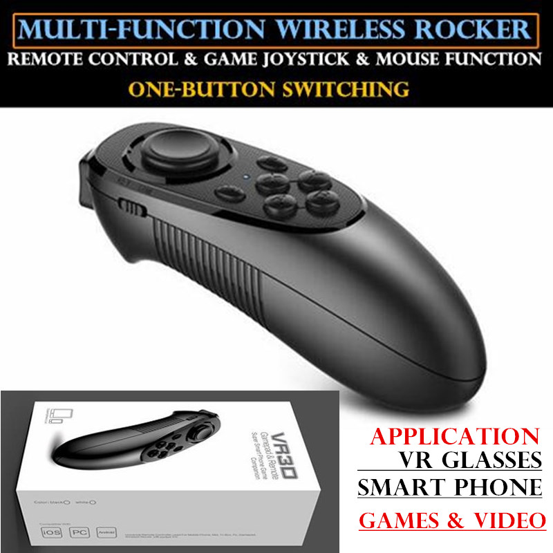 Complete package contents including VR glasses and gamepad