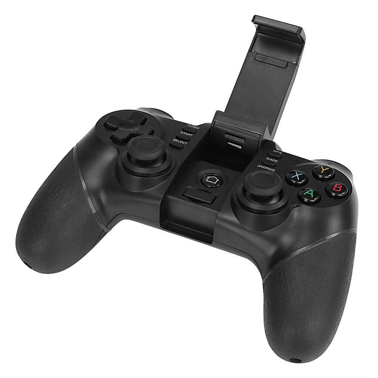 Wireless Bluetooth Mobile Game Controller for Phone PC TV - Sleek profile against neutral background