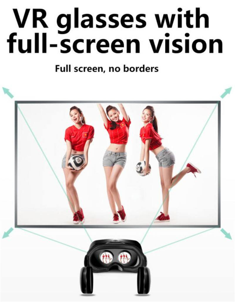 Standard VRG Pro style glasses without headset