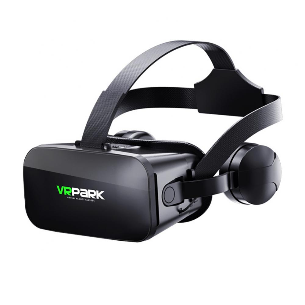 VR Headset 3D Virtual Reality Glasses for Smartphones - Sleek profile against neutral background