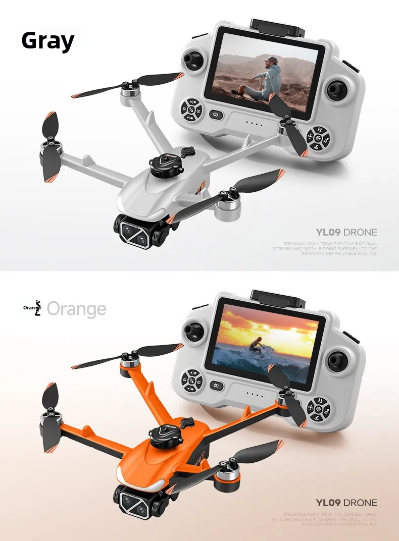 HD Aerial Photography Drone with Obstacle Avoidance - Image highlighting product features