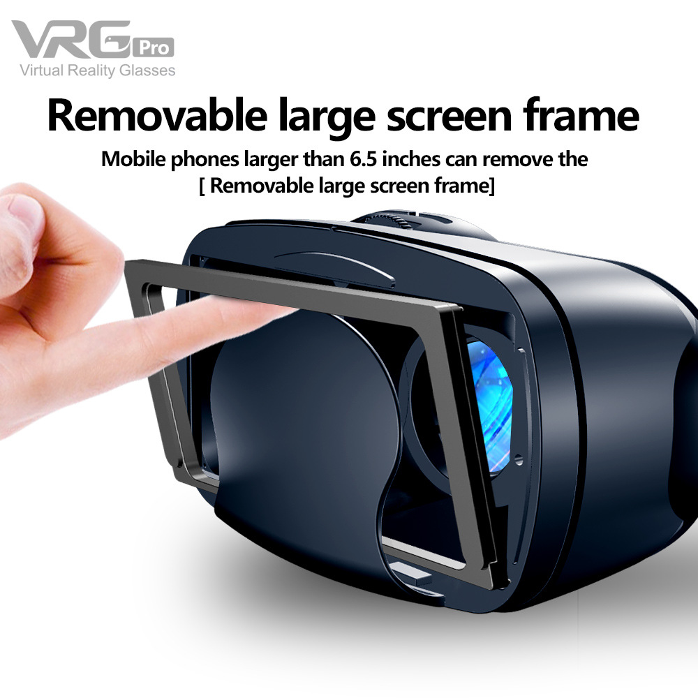 3D VR Headset Smart Glasses Virtual Reality Helmet for smartphone