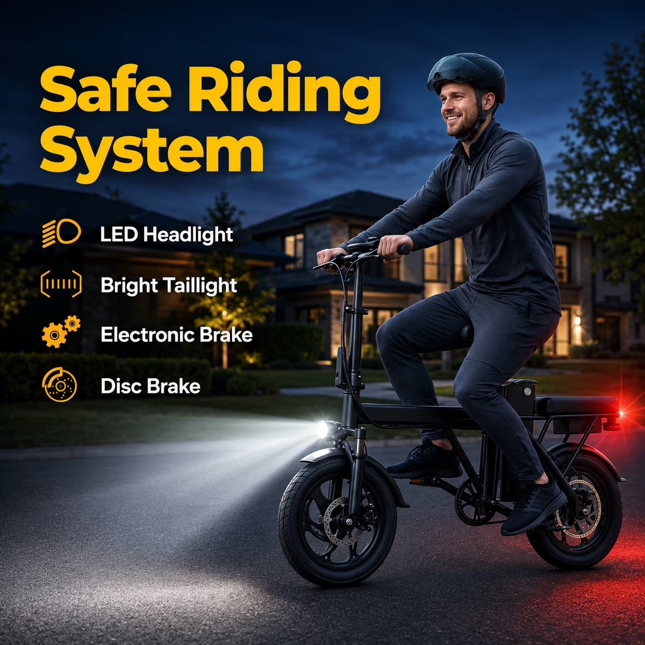 Ado Air 14 Folding Electric Bike 500W 48V Removable Battery - picture 1